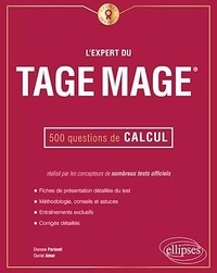 Ouriel Amar et Dorone Parienti - L'expert du Tage Mage® - 500 questions de calcul.