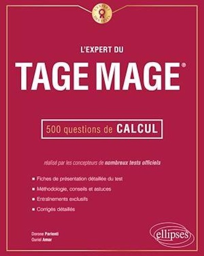 L'expert du Tage Mage®. 500 questions de calcul