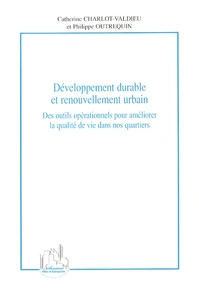 Développement durable et renouvellement urbain