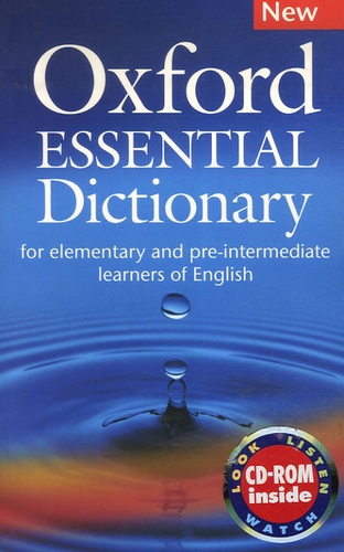  Oxford - Oxford Essential Dictionary. 1 Cédérom