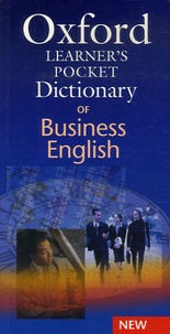  Oxford - Oxford Learner's Pocket Dictionary of Business English.