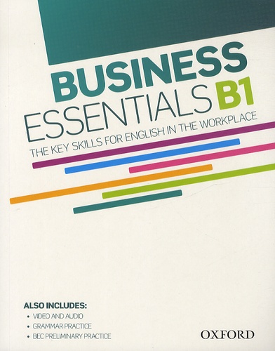 Oxford University Press - Business Essentials B1 - Student's Book. 1 DVD