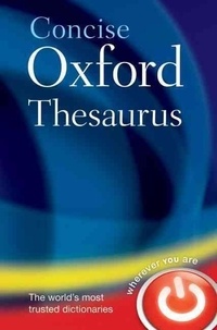  Oxford University Press - Concise Oxford Thesaurus.