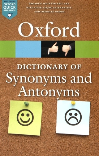  Oxford University Press - Oxford Dictionary of Synonyms and Antonyms..