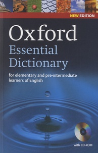  Oxford University Press - Oxford Essential Dictionary. 1 Cédérom