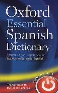  Oxford University Press - Oxford Essential Spanish Dictionary - Spanish-English & English-Spanish.