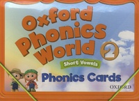  Oxford University Press - Oxford Phonics World 2 : Phonics Cards - Short Vowels.