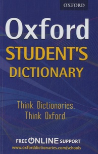  Oxford University Press - Oxford Student's Dictionary.