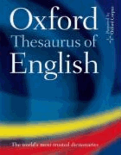  Oxford University Press - Oxford Thesaurus of English.