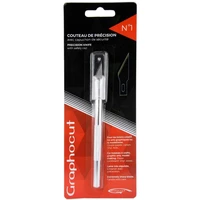 Couteau de précision graphocut n°1+ capuchon sécurité