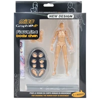 Miss graph'it 2.0 - set figurine articulée pour dessin + 1 graphit marker