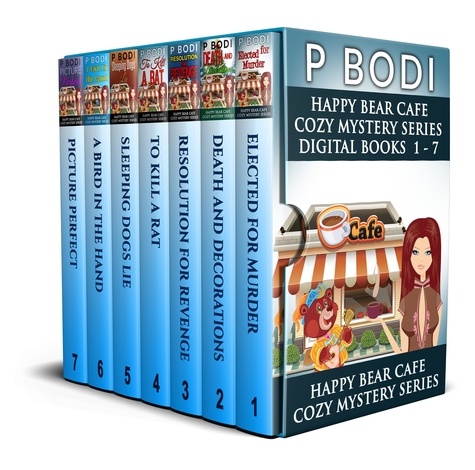  P Bodi - Happy Bear Cafe Series  Books 1-7 - Happy Bear Cafe Cozy Mystery Series.
