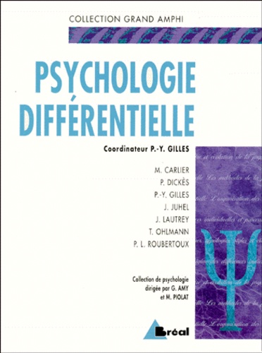 P Dickes et  Collectif - Psychologie différentielle.