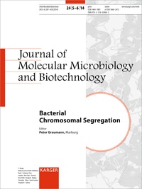 P-L Graumann - Bacterial Chromosomal Segregation - Special Topic Issue: Journal of Molecular Microbiology and Biotechnology 2014, Vol. 24, No. 5-6.