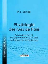 Physiologie des Rues de Paris