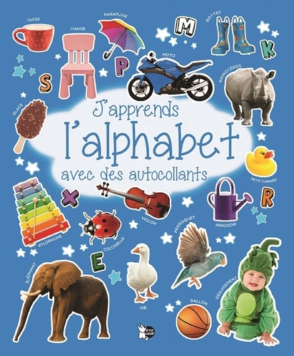  P'tit Loup - J'apprends l'alphabet avec des autocollants.