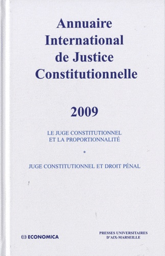  P.U.A.M./ - Annuaire international de Justice Constitutionnelle - Tome 25.