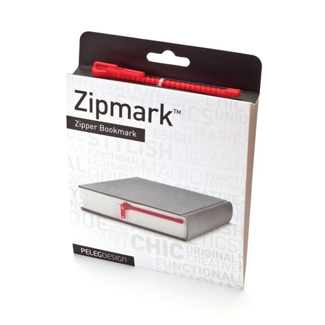 ZIPMARK - marque-pages - rouge