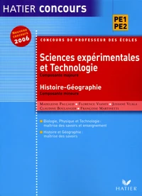 Sciences expérimentales et Technologie ; Histoire et Géographie