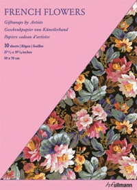 Packo Jansen et Susan Meller - French Flowers - Papiers cadeau d'artistes (10 feuilles).