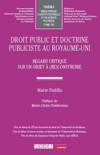 Droit public et doctrine publiciste au Royaume-Uni