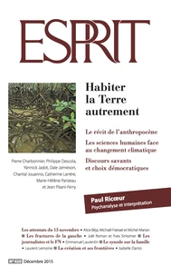 Habiter la Terre autrement