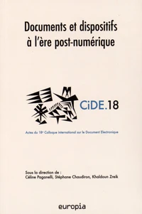 Documents et dispositifs à l'ère post-numérique