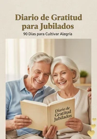 DIARIO DE GRATITUD PARA JUBILADOS: 90 Días para Cultivar alegrías.