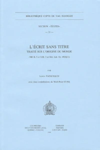 L'écrit sans titre