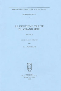 Le deuxième traité du grand Seth