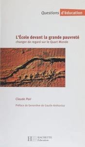 L'école devant la grande pauvreté