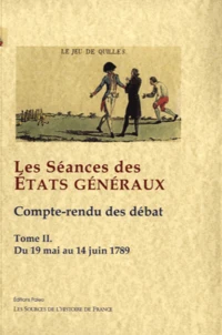 Les Séances des Etats généraux