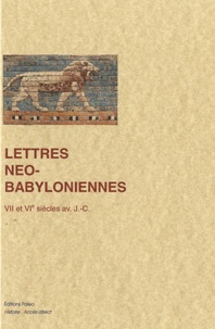  Paleo - Lettres néo-babyloniennes des VIIe et VIe siècles av. J.C..
