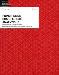 Principes de comptabilité analytique