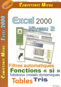 Excel 2000 Niveau 2