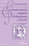 Paloma Otaola Gonzalez - La Pensée musicale espagnole à la Renaissance - Héritage antique et tradition médiévale.
