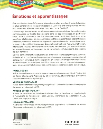 Emotions et apprentissages