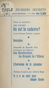 Où est le cadavre ?