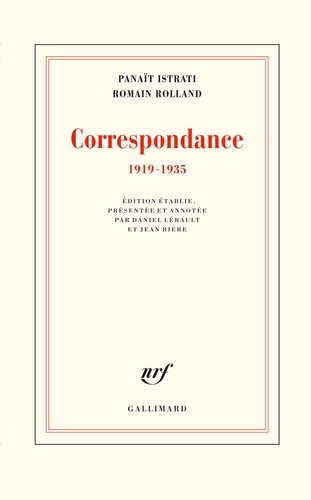 Correspondance. 1919-1935