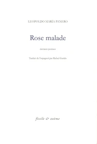Rose malade