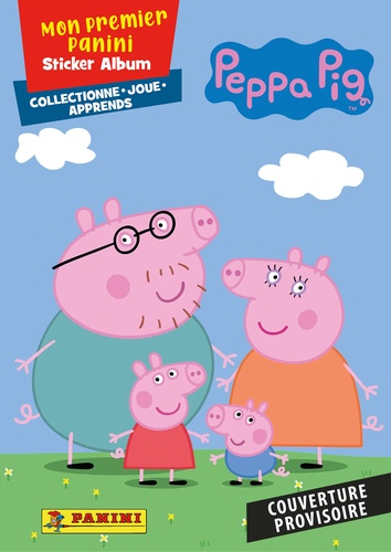  Panini - Mon premier cahier de stickers Peppa Pig - Avec 60 stickers !.