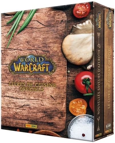  Panini - World of Warcraft - Coffret 2 livres de cuisine officiels.