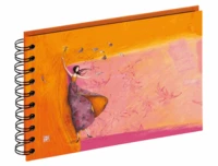 Album photo Gaelle Boissonnard 16x12 30p Orange