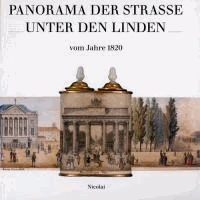 Panorama der Straße Unter den Linden vom Jahre 1820