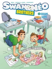 Paolo Campinoti et  Benj - Swan et Néo - Brothers Tome 2 : Escape game.