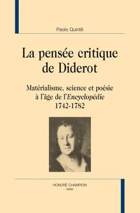 La pensée critique de Diderot