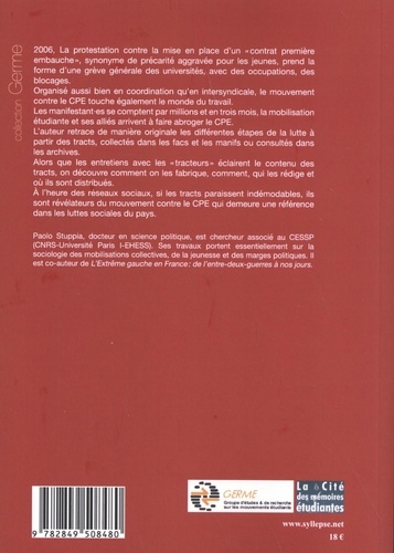 2006 : une victoire étudiante ?. Le mouvement anti-CPE et ses tracts