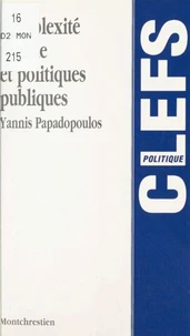 Complexite Sociale Et Politiques Publiques