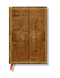 Carnet Les Manuscrits 10x14 Oscar Wilde ligné