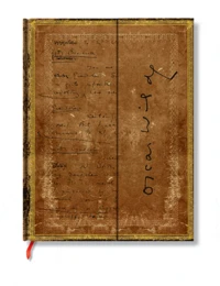 Carnet Les Manuscrits 18x23 Oscar Wilde ligné